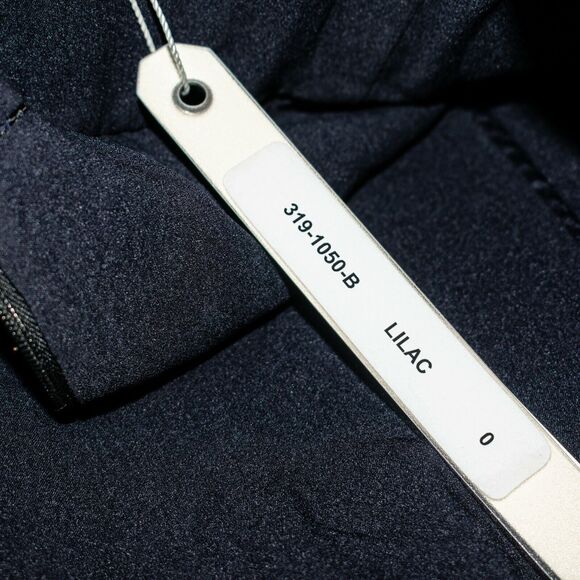 JONATHAN SIMKHAI Metallic Leopard Jacquard Bustier Ruffle Dress Lilac Size 0 - Picture 5 of 9